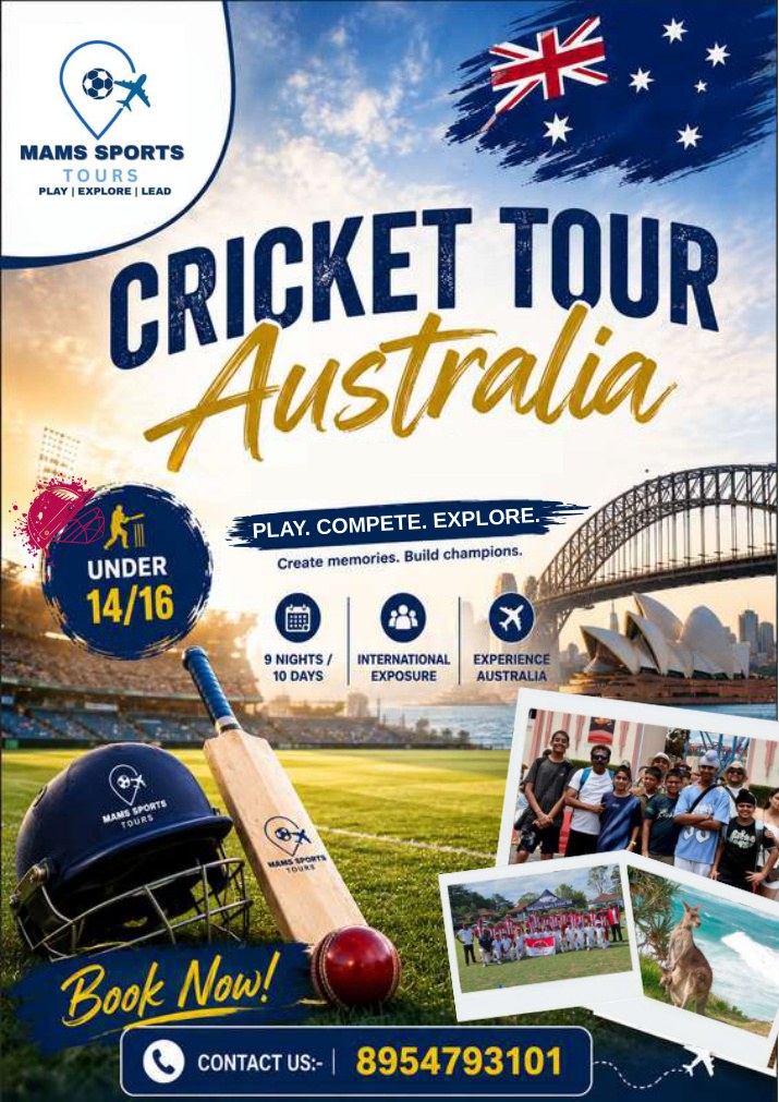 Australia Cricket Tour 2026