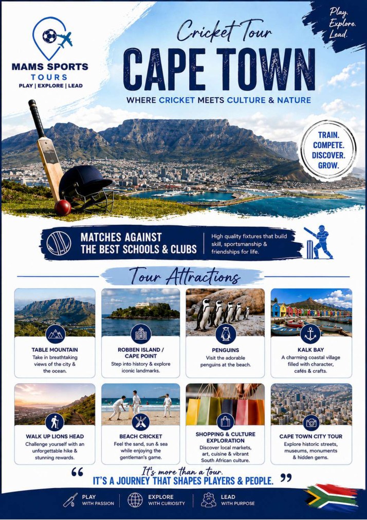 Cape Town Cricket Tour 2026