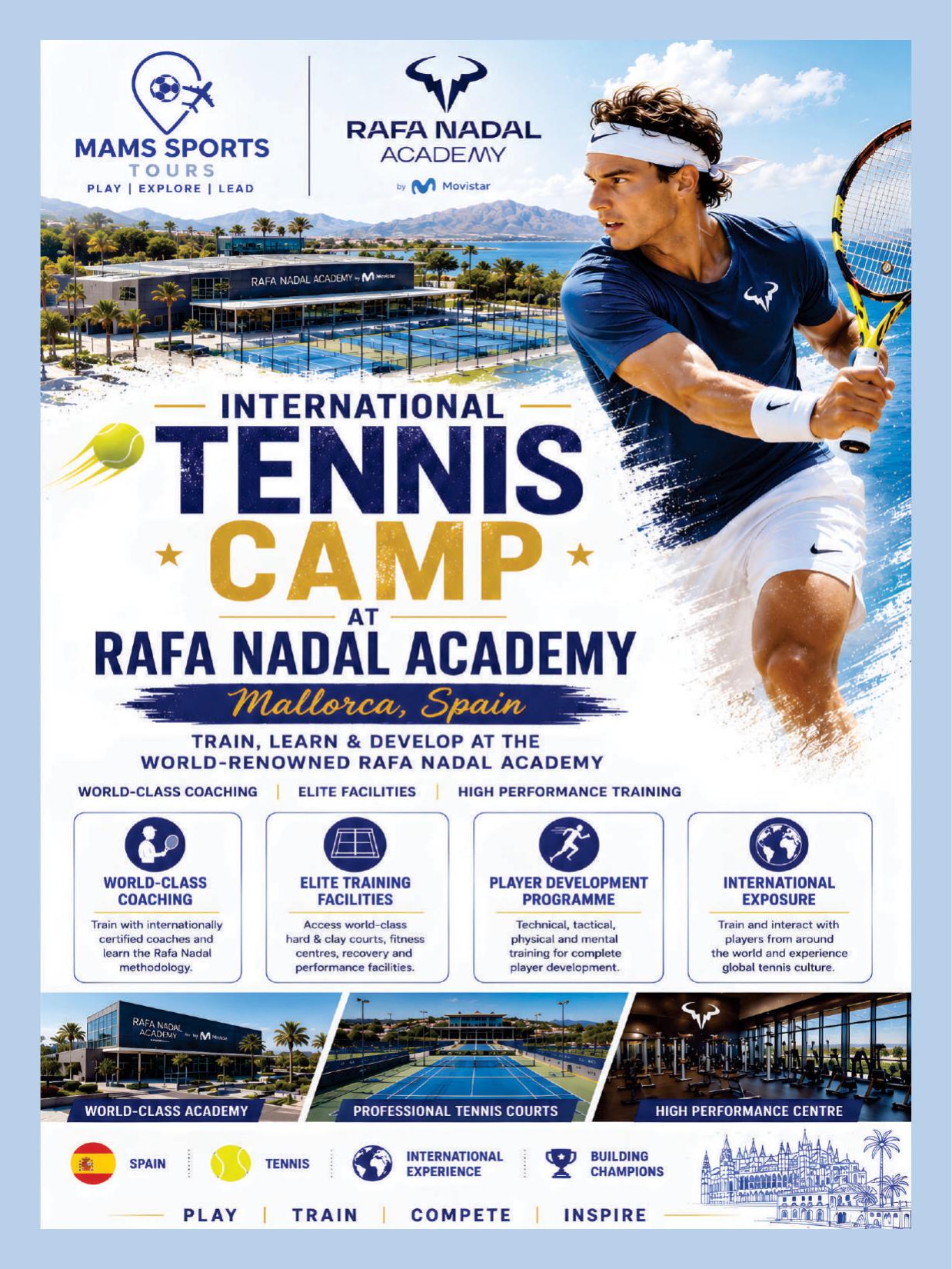 International Tennis Camp at Rafa Nadal Academy