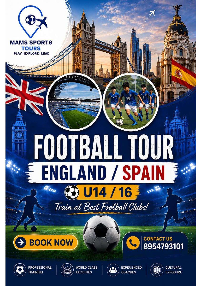 UK Football Experiential Learning Tour 2026